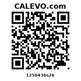 Calevo.com Preisschild 1250436s26