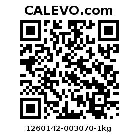 Calevo.com Preisschild 1260142-003070-1kg