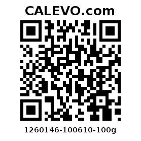 Calevo.com Preisschild 1260146-100610-100g