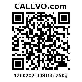 Calevo.com Preisschild 1260202-003155-250g