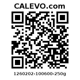 Calevo.com Preisschild 1260202-100600-250g
