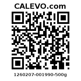 Calevo.com Preisschild 1260207-001990-500g