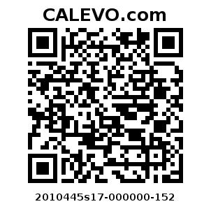 Calevo.com Preisschild 2010445s17-000000-152