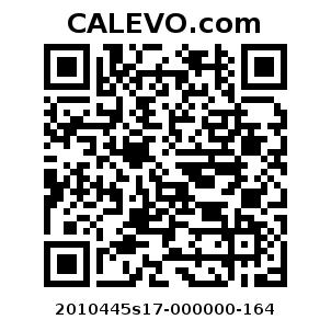 Calevo.com Preisschild 2010445s17-000000-164