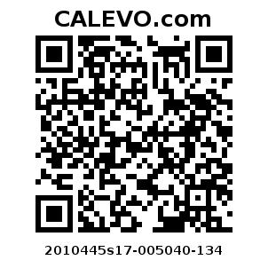 Calevo.com Preisschild 2010445s17-005040-134