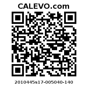 Calevo.com pricetag 2010445s17-005040-140