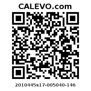 Calevo.com pricetag 2010445s17-005040-146