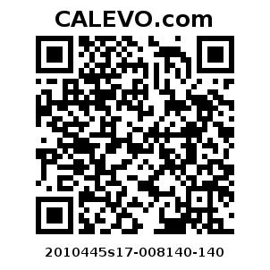 Calevo.com Preisschild 2010445s17-008140-140