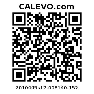Calevo.com pricetag 2010445s17-008140-152
