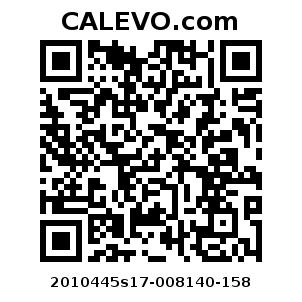 Calevo.com Preisschild 2010445s17-008140-158