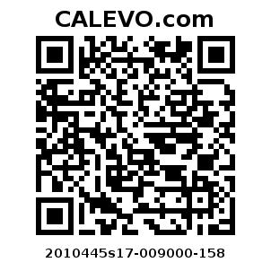 Calevo.com Preisschild 2010445s17-009000-158