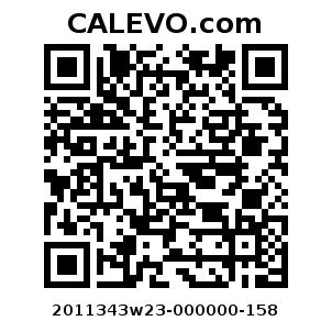 Calevo.com Preisschild 2011343w23-000000-158
