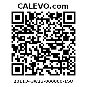 Calevo.com pricetag 2011343w23-000000-158
