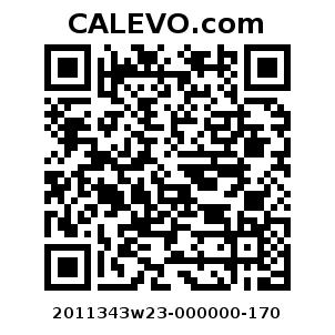 Calevo.com Preisschild 2011343w23-000000-170