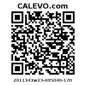 Calevo.com Preisschild 2011343w23-005040-170