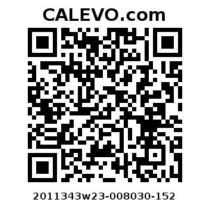 Calevo.com Preisschild 2011343w23-008030-152