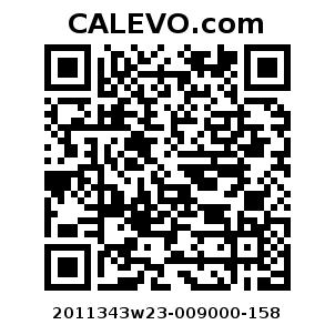 Calevo.com Preisschild 2011343w23-009000-158