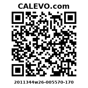 Calevo.com Preisschild 2011344w26-005570-170