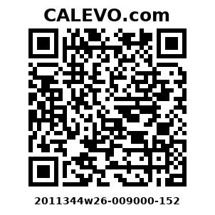 Calevo.com Preisschild 2011344w26-009000-152