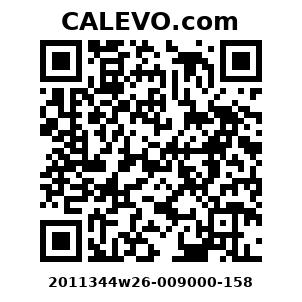 Calevo.com Preisschild 2011344w26-009000-158