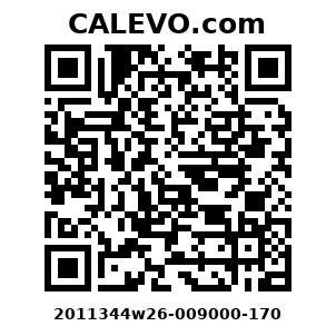 Calevo.com Preisschild 2011344w26-009000-170