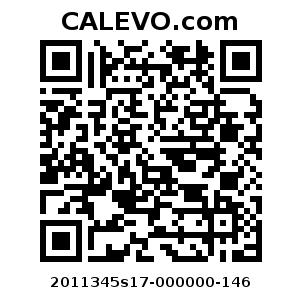 Calevo.com pricetag 2011345s17-000000-146