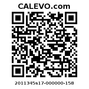 Calevo.com pricetag 2011345s17-000000-158