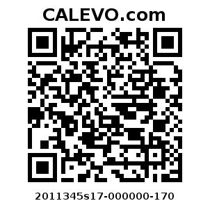 Calevo.com Preisschild 2011345s17-000000-170