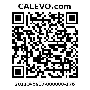 Calevo.com pricetag 2011345s17-000000-176