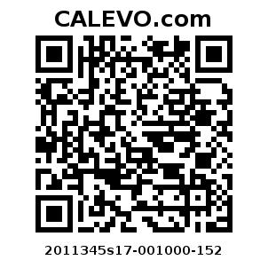 Calevo.com Preisschild 2011345s17-001000-152