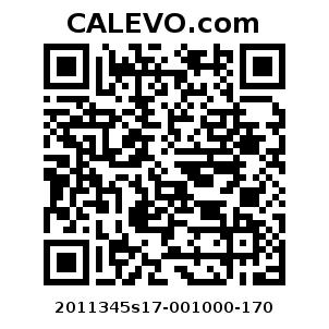 Calevo.com Preisschild 2011345s17-001000-170