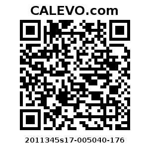 Calevo.com pricetag 2011345s17-005040-176
