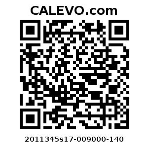 Calevo.com pricetag 2011345s17-009000-140