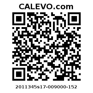 Calevo.com Preisschild 2011345s17-009000-152