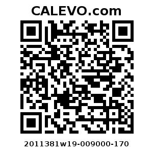 Calevo.com Preisschild 2011381w19-009000-170