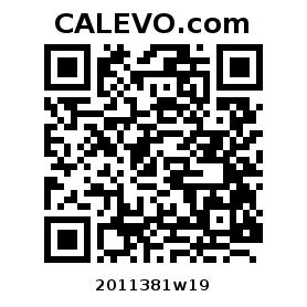 Calevo.com Preisschild 2011381w19