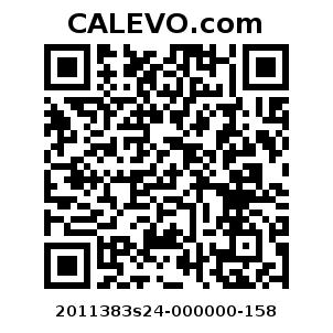 Calevo.com Preisschild 2011383s24-000000-158