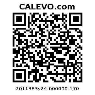 Calevo.com Preisschild 2011383s24-000000-170