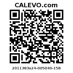 Calevo.com pricetag 2011383s24-005040-158