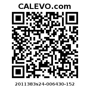 Calevo.com Preisschild 2011383s24-006430-152