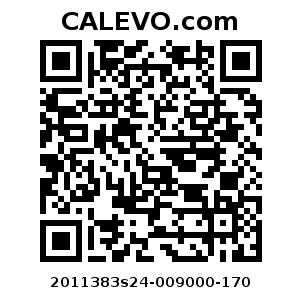 Calevo.com pricetag 2011383s24-009000-170