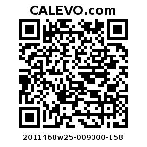 Calevo.com Preisschild 2011468w25-009000-158