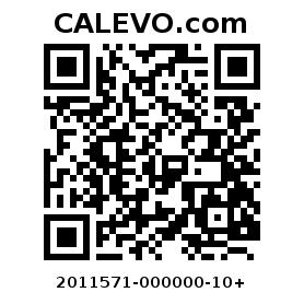 Calevo.com pricetag 2011571-000000-10+