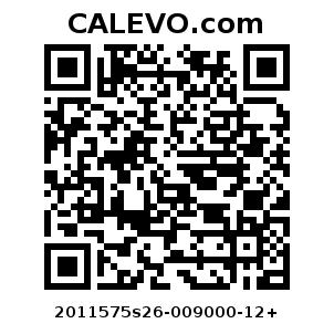Calevo.com Preisschild 2011575s26-009000-12+