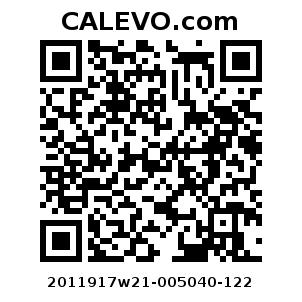 Calevo.com Preisschild 2011917w21-005040-122