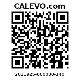 Calevo.com Preisschild 2011925-000000-140