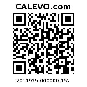 Calevo.com Preisschild 2011925-000000-152