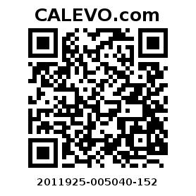 Calevo.com Preisschild 2011925-005040-152