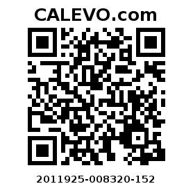 Calevo.com Preisschild 2011925-008320-152