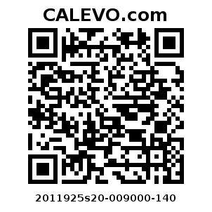 Calevo.com Preisschild 2011925s20-009000-140